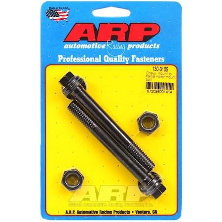 Arp CHEVY, MOUNT TO FRAME, MOTOR MOUNT BOLT KIT 130-3105